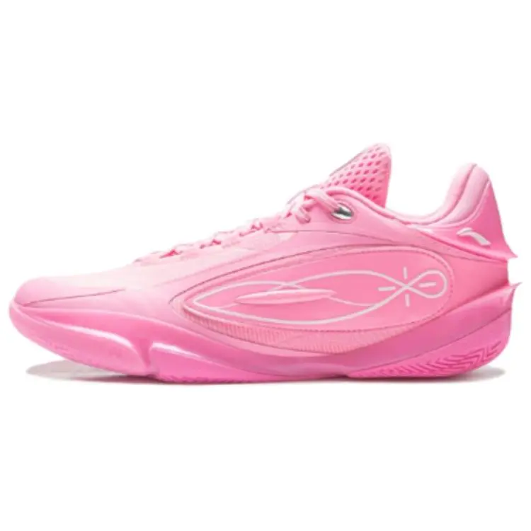 LiNing Wade 808 5 ULTRA Cushioning, Wear Resistant Low top Basketball Shoes Unisex Neon Pink