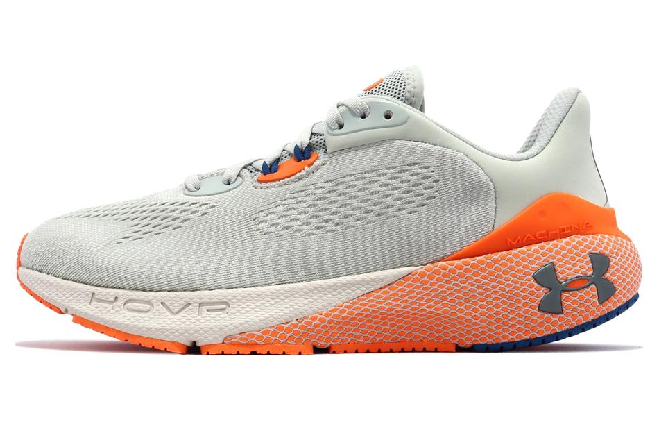 Under Armour HOVR Machina 3 Durable Breathable Low-Top Running Shoes Men's Green Orange