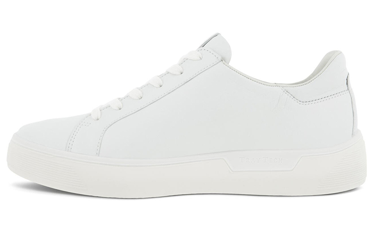 Ecco Skateboard Shoes Women's Low-Top White