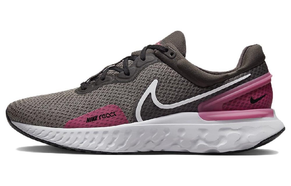 Nike React Miler 3 Road Running Shoes 'Medium Ash'