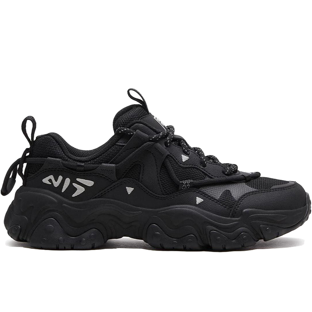 FILA Low top Running Shoes Men's Black White