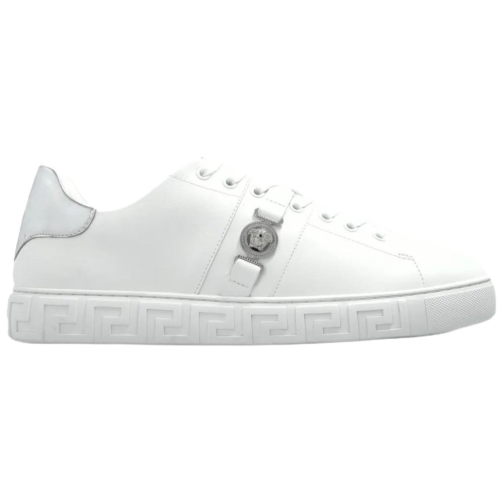 VERSACE Low top Skateboard Shoes Men's White