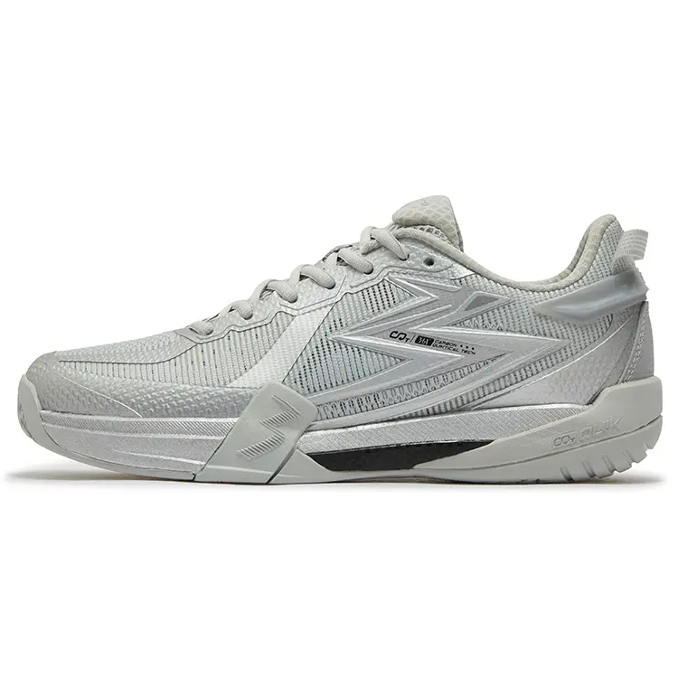 361° Victory Pro Slip Resistant, Abrasion Resistant, Breathable Low top Badminton Shoes Unisex Photon Gray