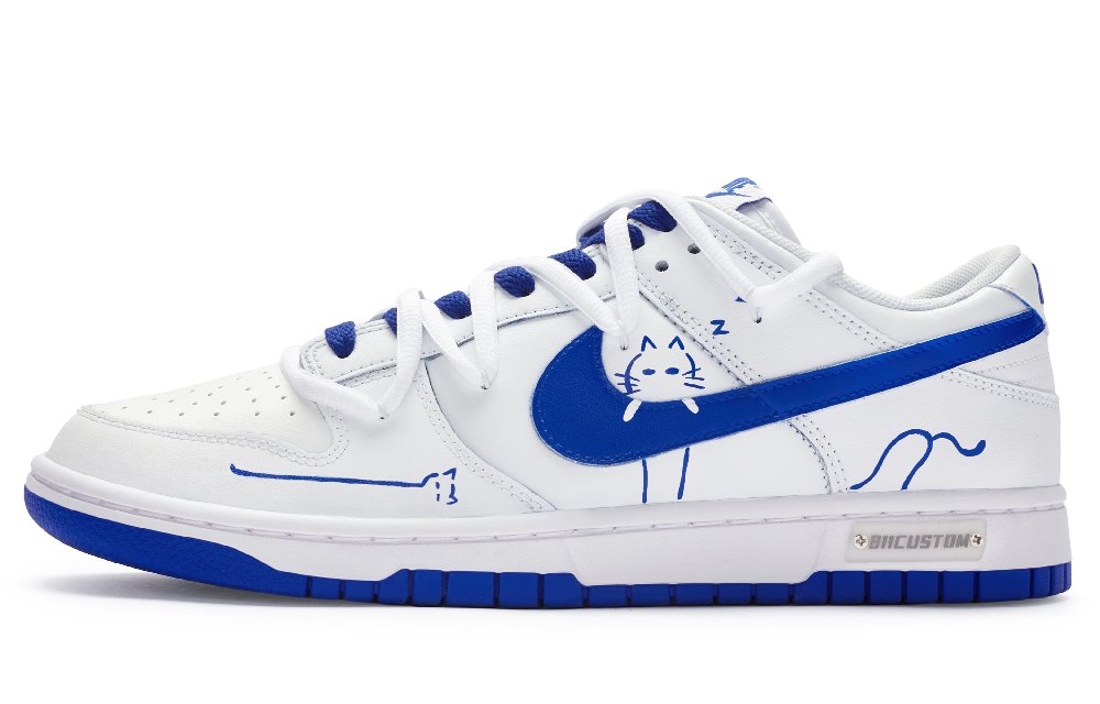 Nike Dunk Skateboard Shoes Men Low-Top Blue