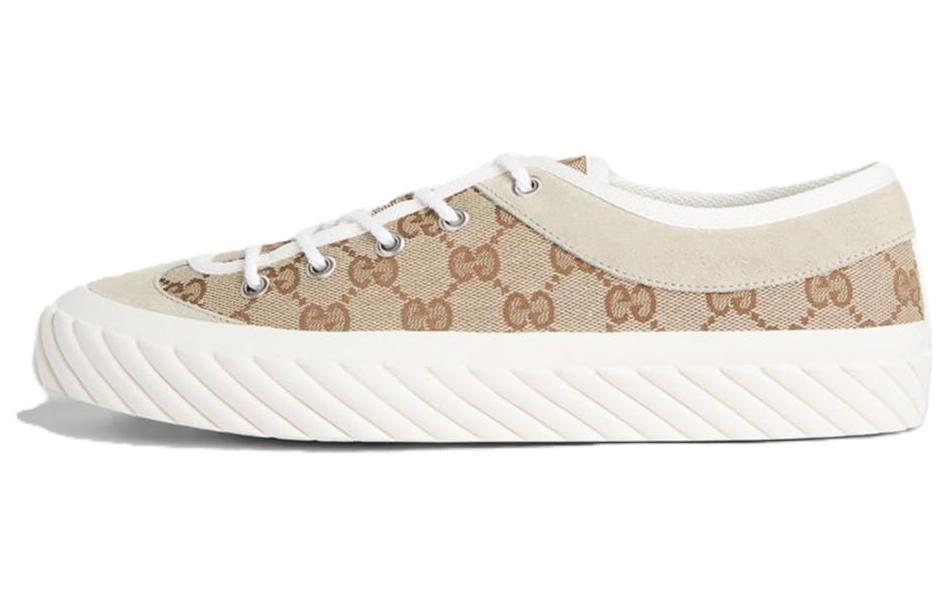 GUCCI GG Monogram Sneakers Beige