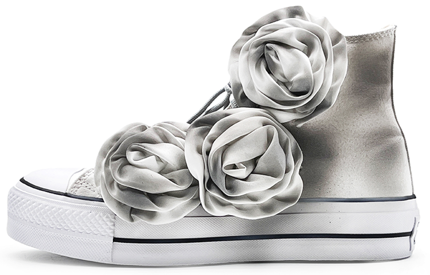 Converse Chuck Taylor All Star Non-slip Lightweight High-Top Canvas Shoes Women's Gray купить в интернет-магазине Yoocart с быстрой доставкой по России.