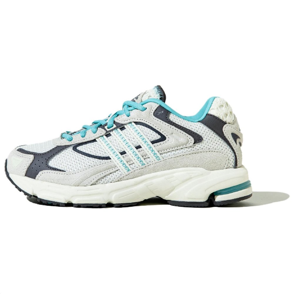 Adidas Originals Response Cl Slip Resistant Low Top Casual Running Shoes Women's White Blue