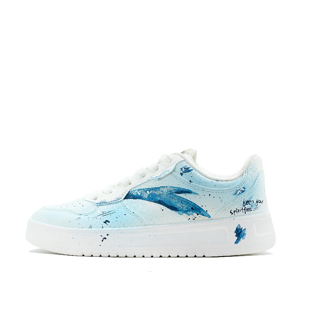 ANTA Life Collection Skateboard Shoes Men's Low top Blue