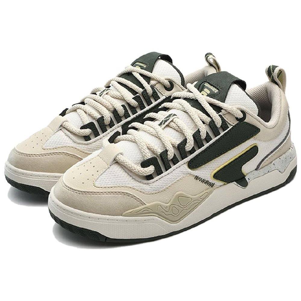 FILA FUSION Nollie Sneakers 'Beige Black White' Women's