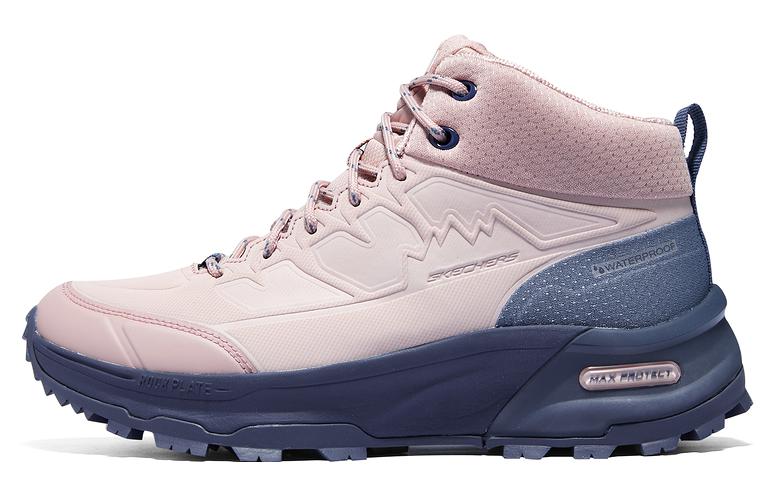 Skechers Max Protect Legacy Shoes 'Pink Blue' Women's