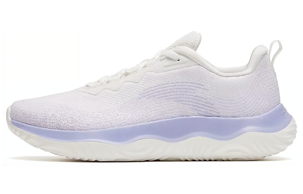 Anta Shenxi Cushioning Anti-Slip And Wear-Resistant Low-Top Training Shoes Women's White Purple