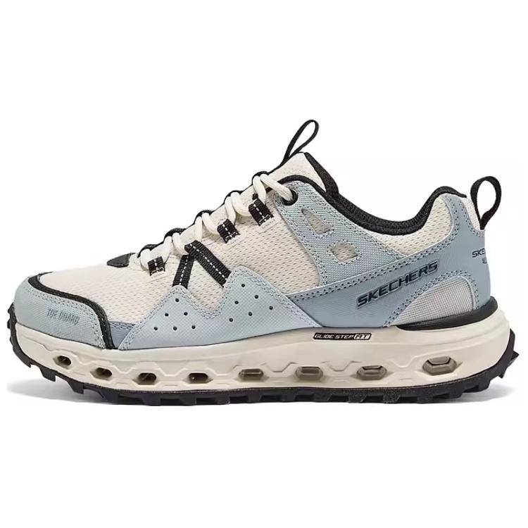 Skechers OUTDOOR Wear-Resistant Support Balance Impact-Resistant Low-Top Outdoor Shoes Women's White Gray
