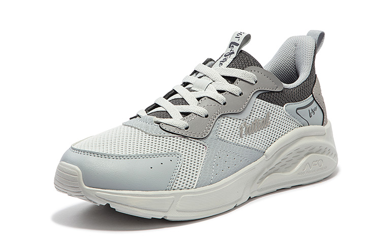 361° Lightweight Comfort Anti-Slip And Wear-Resistant Breathable Low-Top Casual Shoes Men's Photon Gray