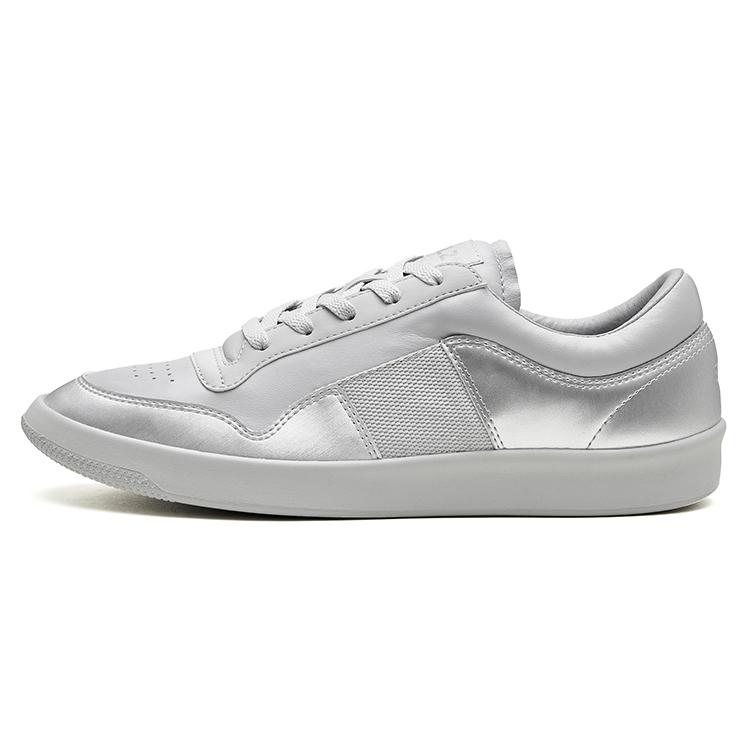 EQLZ EQUALIZER 1970 Lightweight Low-Top Vintage Basketball Shoes Unisex Liquid Silver
