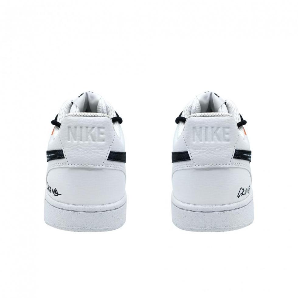 Nike Court Vision 1 Low-Top Skateboard Shoes Men's Black White купить в интернет-магазине Yoocart с быстрой доставкой по России.