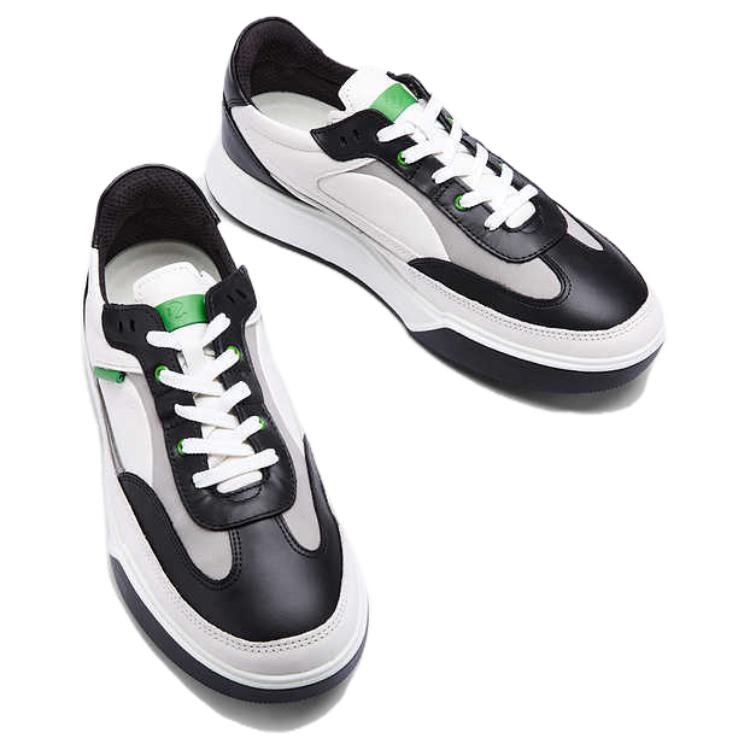 Ecco Street Ball Shoes Collection Low-Top Casual Shoes Men's Black White купить в интернет-магазине Yoocart с быстрой доставкой по России.