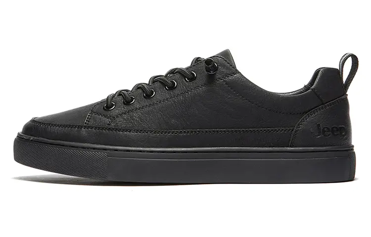 Jeep Skateboard Shoes Men's Black
