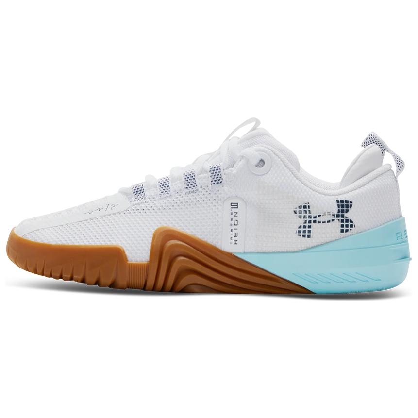 Under Armour Reign 6 Anti-Slip Wear-Resistant Low-Top Training Shoes Women's White