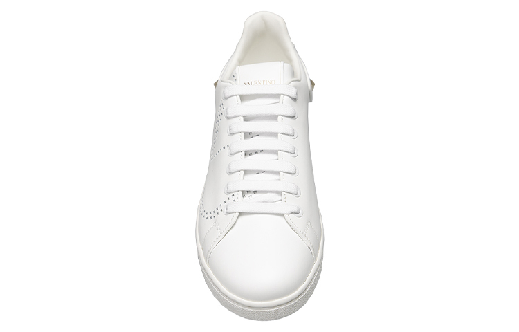 Valentino Backnet Low Top Stylish Skateboarding Shoes Men's White