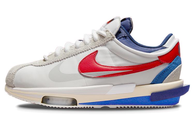Nike Zoom Cortez Sp Sacai White University Red Blue
