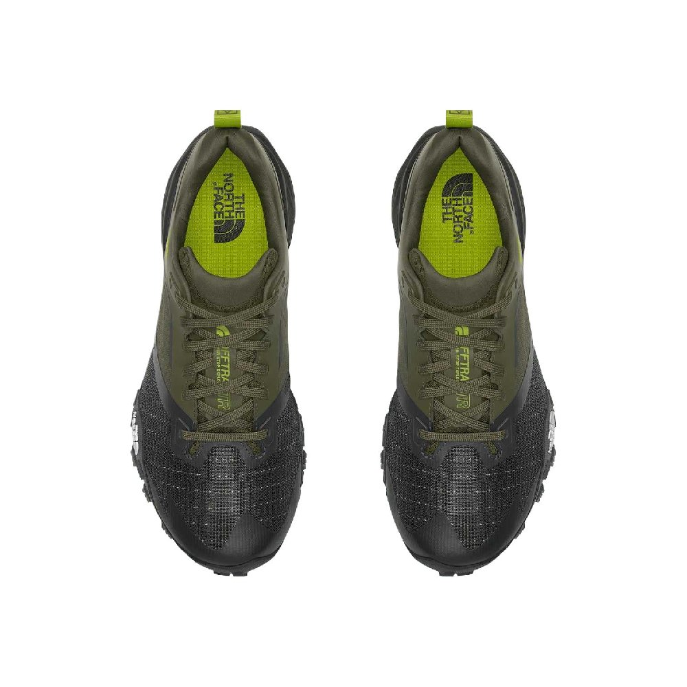 THE NORTH FACE Abrasion Resistant Slip Resistant Lightweight Low Top Training Shoes Men's Olive Green