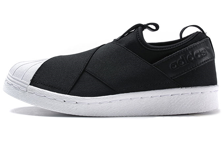 Adidas Superstar Slip On Core Black Cloud White Women's