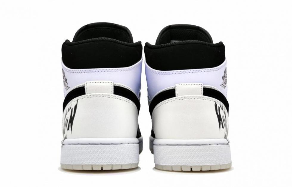 Jordan Air Jordan 1 Vintage Basketball Shoes Men's Mid top Light Purple/White купить в интернет-магазине Yoocart с быстрой доставкой по России.