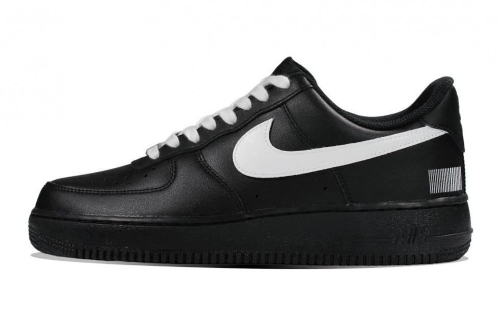 Nike Air Force 1 Low-Top Skateboard Shoes Unisex Black White