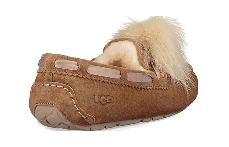 UGG Dakota Pom Pom Slip On Brown Women's купить в интернет-магазине Yoocart с быстрой доставкой по России.