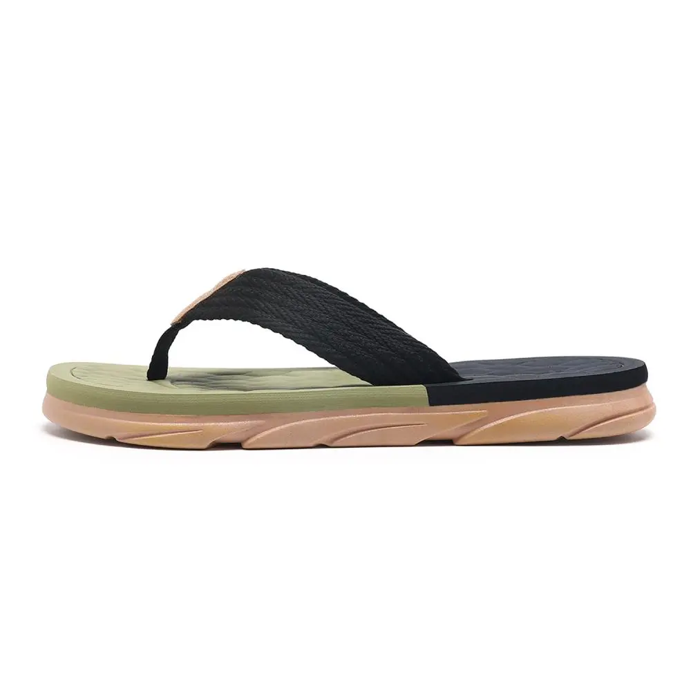 Jeep Abrasion Resistant Flip Flops Men's Black