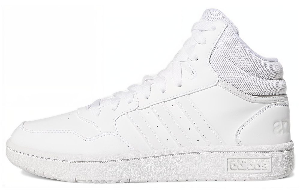 Adidas Neo Hoops 3.0 Mid Classic Cloud White Dash Grey Women's