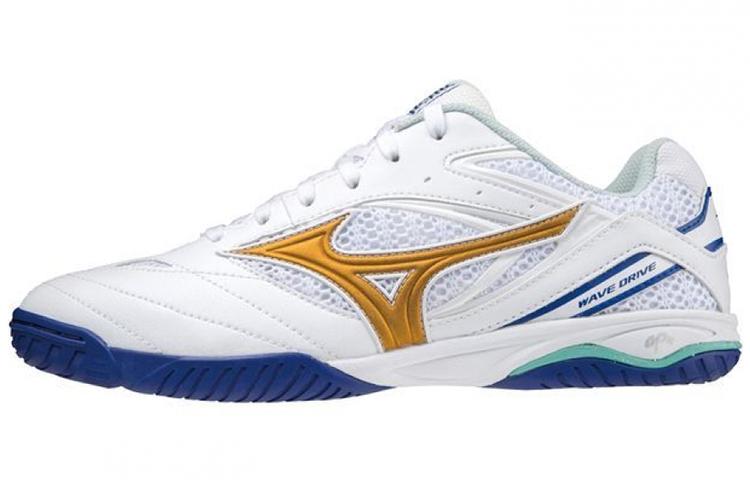 Mizuno Wave Drive 8 'White Gold Blue'