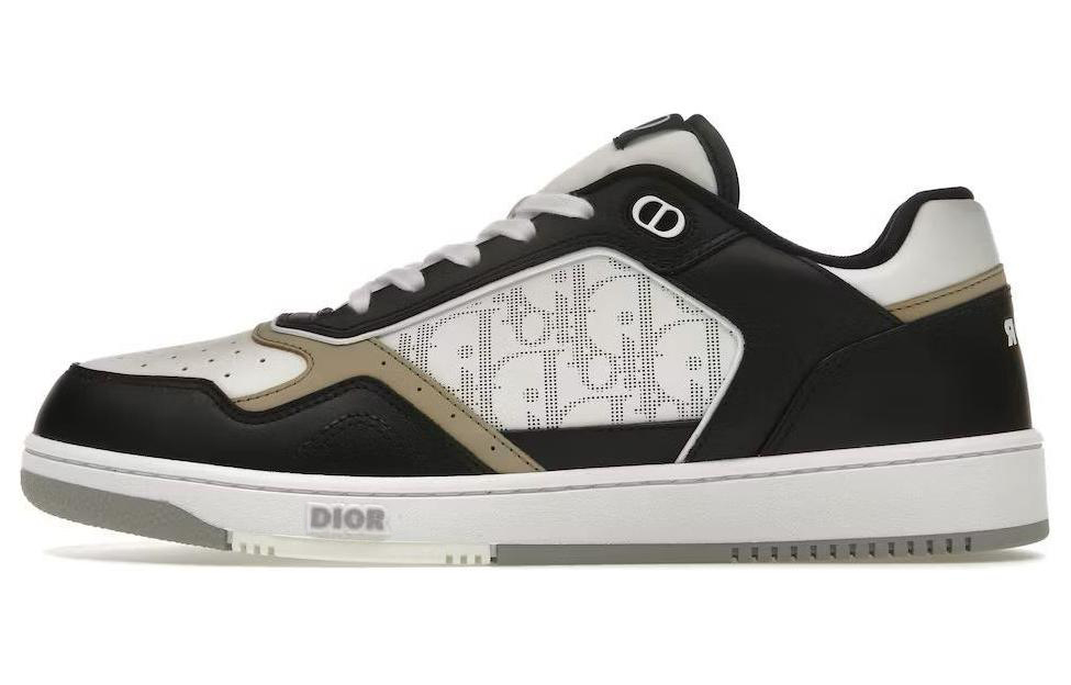 DIOR B27 Low Black White Beige Oblique Galaxy