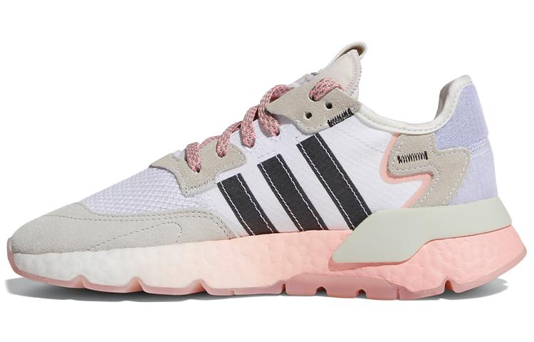 Adidas Originals Nite Jogger 'White Brown Pink' Women's