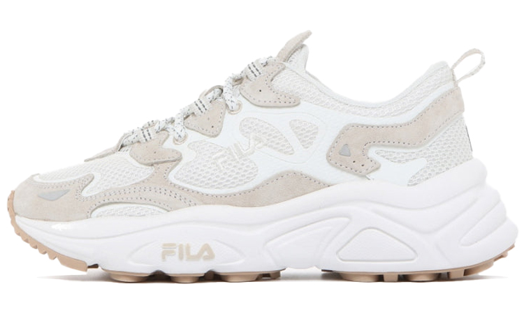 FILA Tenor City Cushioning, Slip Resistant, And Abrasion Resistant Low Top Casual Shoes Unisex Milk White