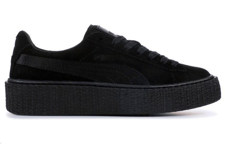 PUMA Creepers Rihanna Fenty Satin Black Women's