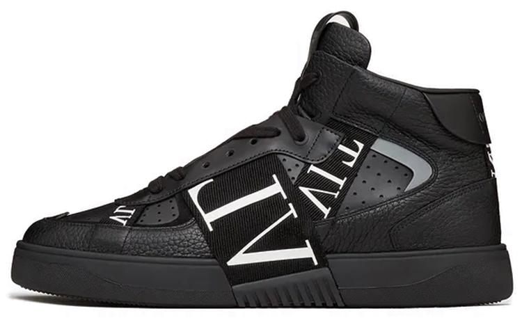 Valentino VL7N High Top Stylish Skateboarding Shoes Men's Black
