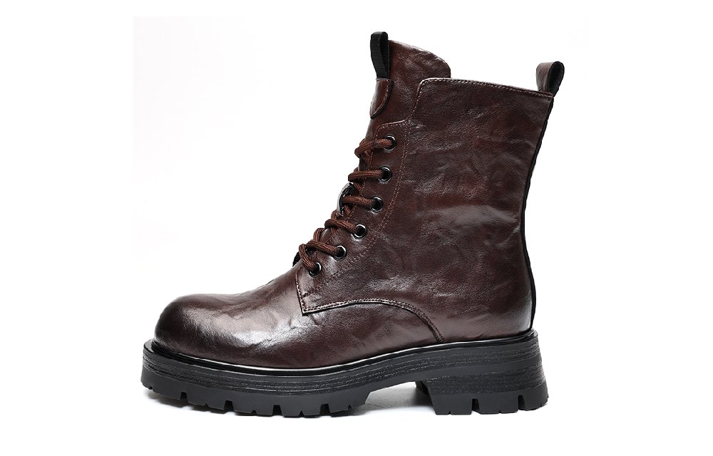 EBLAN Short Martin Boot Women's Brown