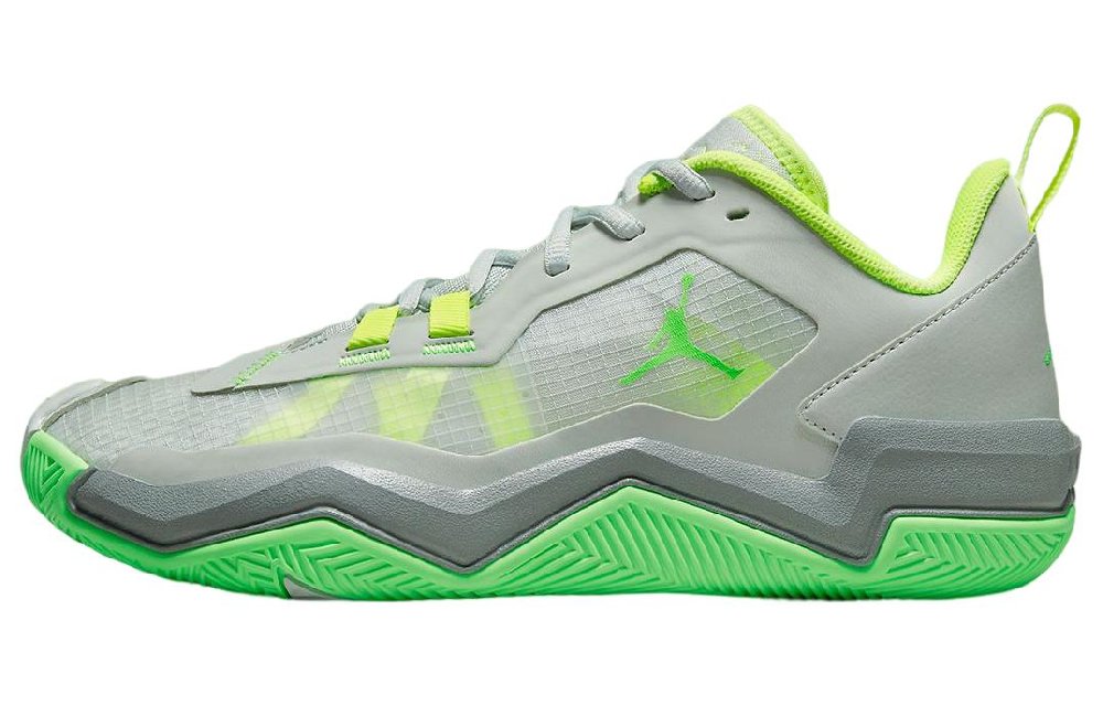 Jordan One Take 4 Light Silver Volt Particle Grey Green Strike