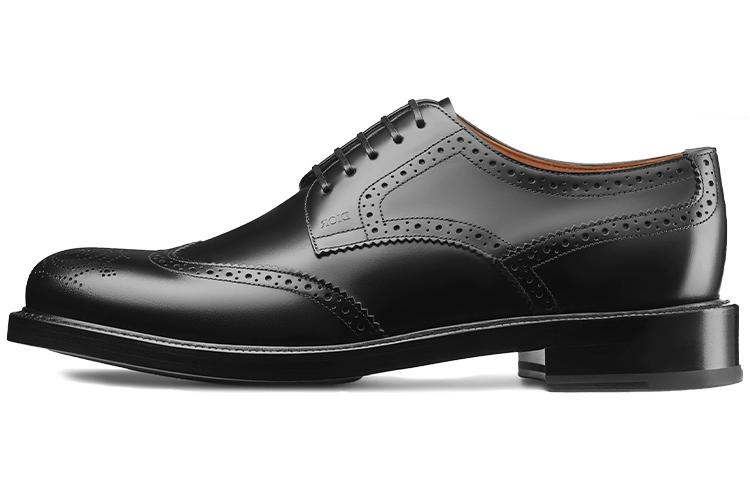 DIOR Brogue Derby Shoes Men's Black