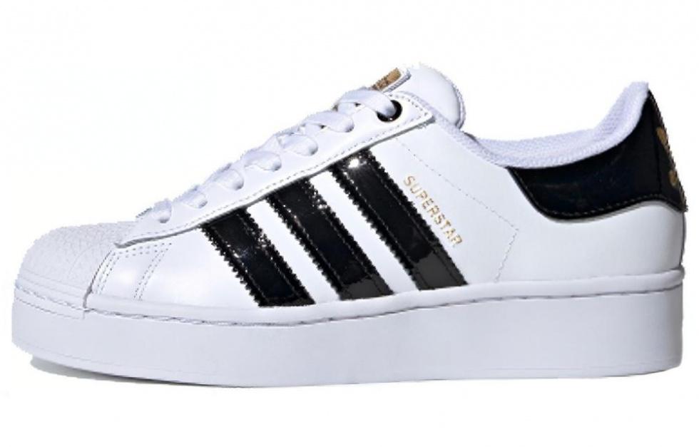 Adidas Originals Superstar Bold White Black Women's