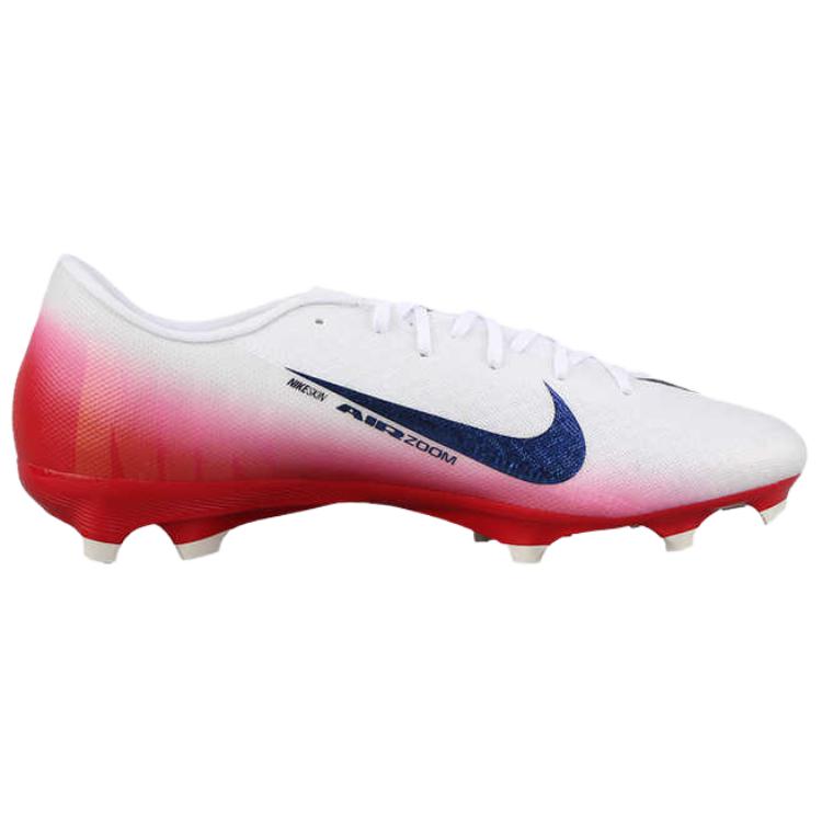 Nike Mercurial Vapor 16 Academy Anti Slip Wear Resistant Soccer Shoes Unisex White Red