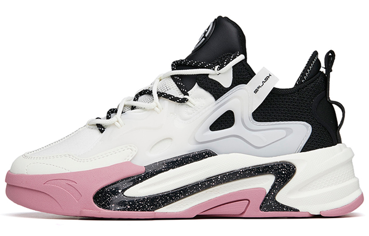 Anta G6 Soup 2.0 Low-Top Skateboard Shoes Women's White Black