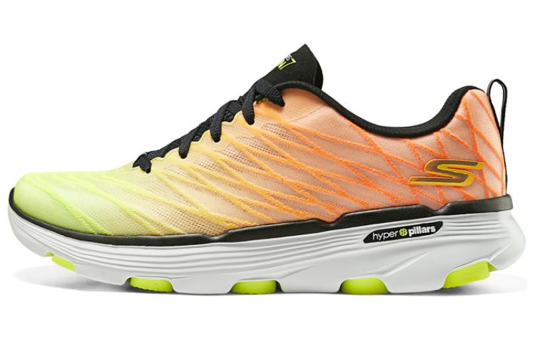 Skechers Cushioning Rebound Low-Top Casual Y2K Vintage Running Shoes Men's Yellow Orange