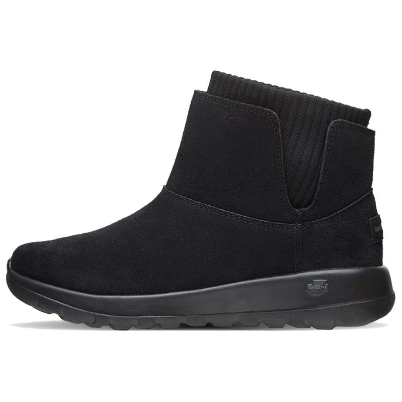 Skechers Short Snow Boots Women's Black