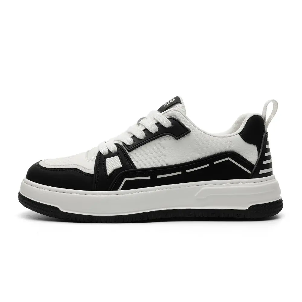JEEP SPIRIT Low-Top Skateboard Shoes Men's Polar White