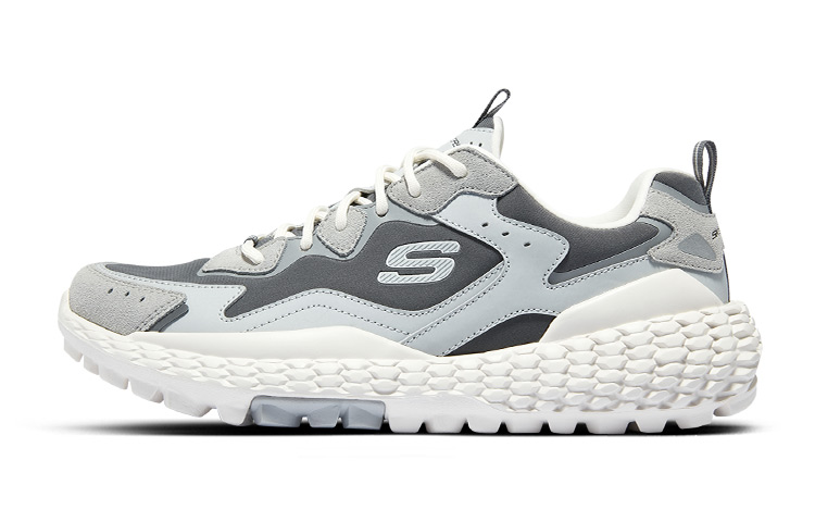 Skechers Monster Marathon Running Sneakers 'White Grey'