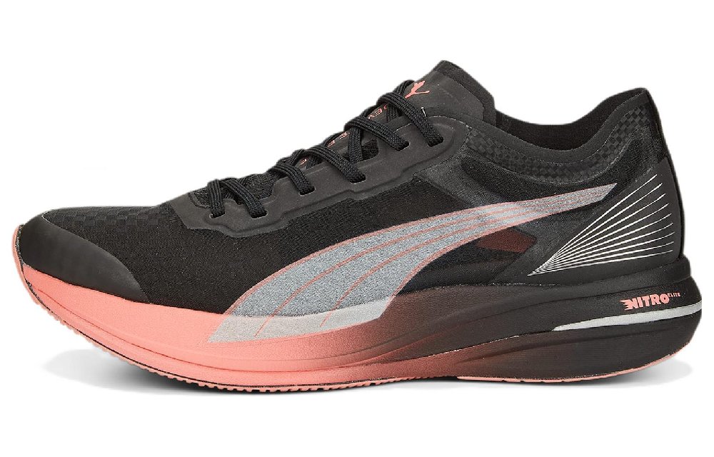 PUMA Deviate Nitro Carbon 'Black Carnation Pink' Women's