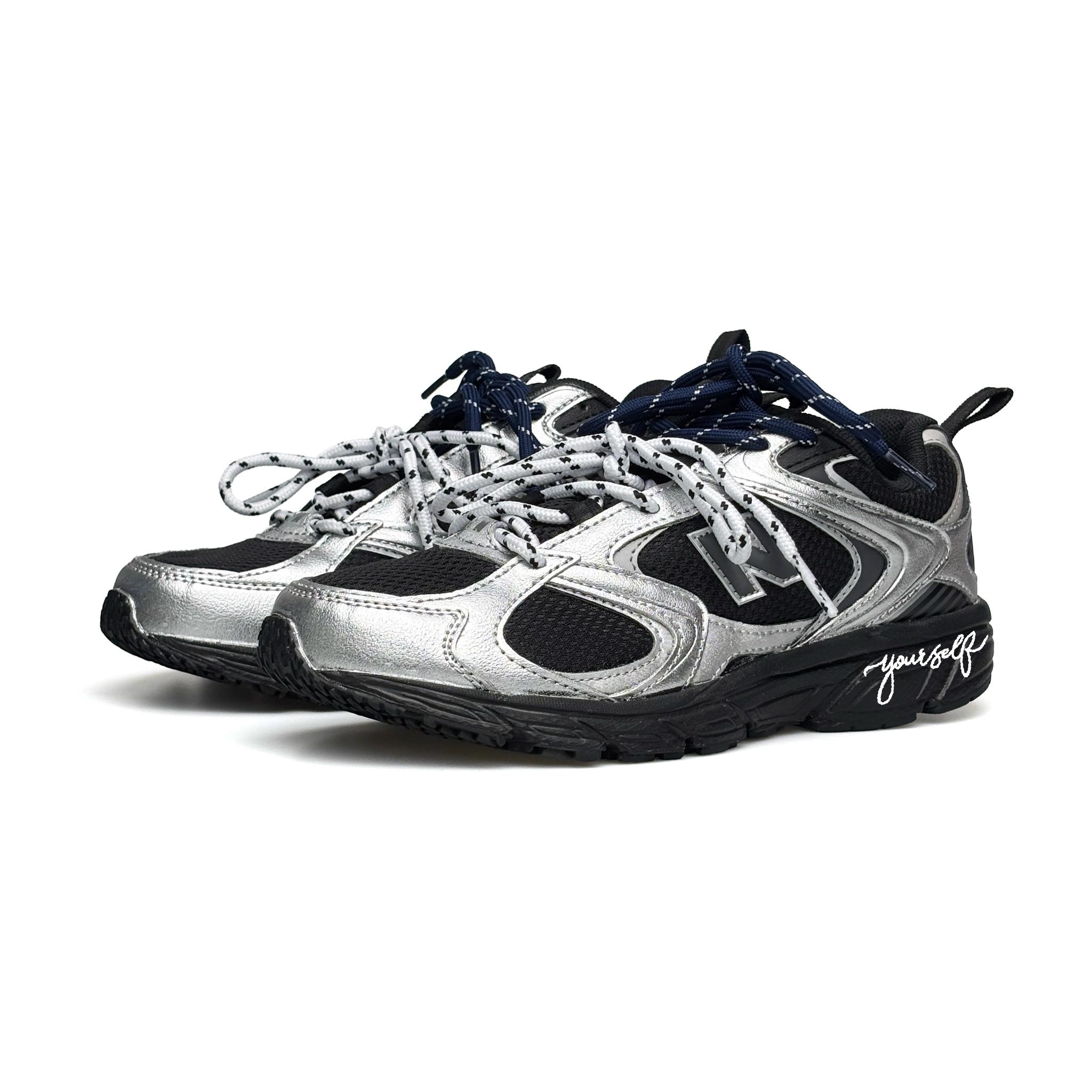New Balance 408 Abrasion Resistant Low top Running Shoes Unisex Silver купить в интернет-магазине Yoocart с быстрой доставкой по России.