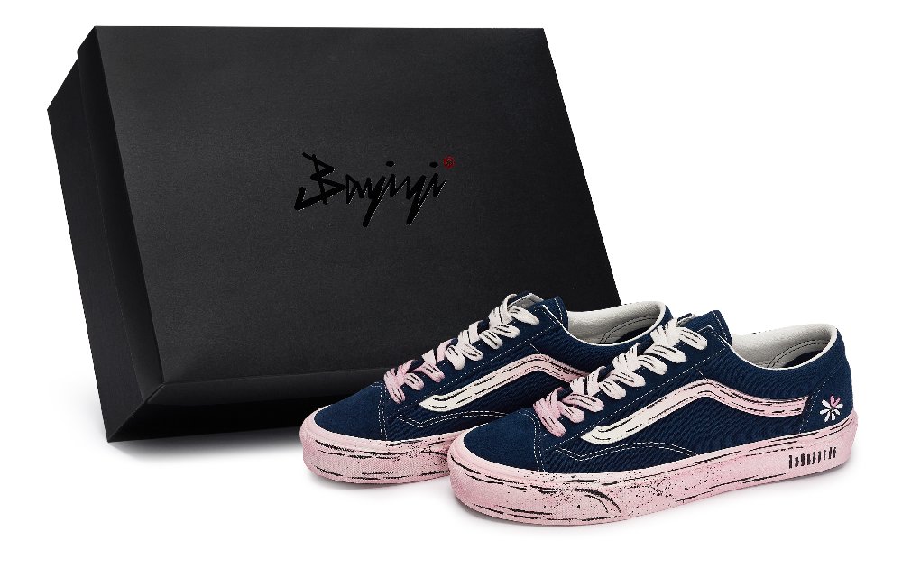 Vans Style 36 Skateboard Shoes Unisex Low top Blue/White/Pink